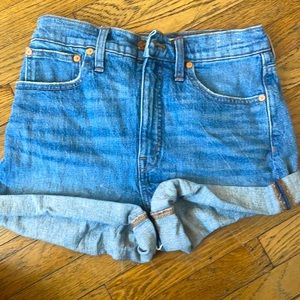 Madewell High Rise Denim Shorts - Size 27